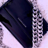 Thick Chain One-Shoulder Messenger Bag Change Chest Bag