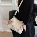 Chain Pattern Shoulder Bag for Women Large Capacity Handbag