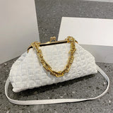 Chain Shoulder Bag Party Clutch Crossbody Women Small Handbag