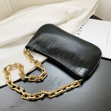Thick Chain Retro Shoulder Bag Minimalist Women Bag Handbags For Women