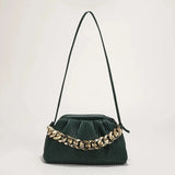 Thick Chain Shoulder Bag Crossbody Clutch Purses for Women