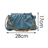 Chain Shoulder Bags Women Leather Crossbody Handbag Purse