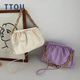 Chain Shoulder Bags Women Leather Crossbody Handbag Purse