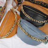 Thick Chain Waist Packs For Women Fanny Packs Female Waist Bags