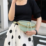 Plaid Leather Women's Fanny Pack Waist Bag Shoulder Crossbody Chest Bags