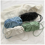 Thick Chains Dumpling Clip Purse Underarm Shoulder Bag