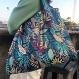 Foldable Shopping Bag Large Capacity Reusable Waterproof Shoulder B