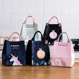 Thermal Insulation Lunch Bag Large Capacity Cartoon Picnic Bag