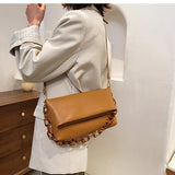 Acrylic Chain Shoulder Bag for Women Handbag Crossbody Tote