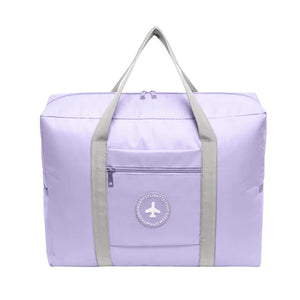Foldable Travel Bag Luggage Zipper Storage Pouch Organizer Case Airplane Handbag