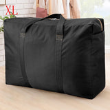 Thicken Portable Travel Clothes Storage Bags Zipper Waterproof Luggage Bag