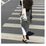 Canvas Women's Shoulder Bag Retro Rose Pattern Eco Shopping Tote Handbag