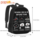 Snowmobiling Backpack Large Capacity Softback Gymnast Bag