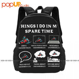 Snowmobiling Backpack Large Capacity Softback Gymnast Bag