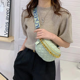 Women's Spring Shoulder Saddle Bag Waist Chain