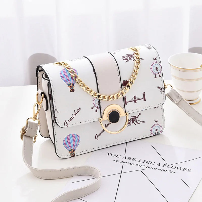 Niche Ladies Messenger Bag Printed Shoulder Hot All-match Women's