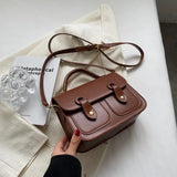 Retro Small Bag Women's Autumn and Winter Messenger Bag