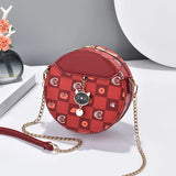 Small Round Bag Women's Chain Messenger Bag