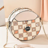 Small Round Bag Women's Chain Messenger Bag