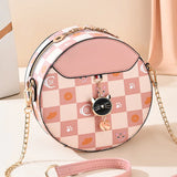Small Round Bag Women's Chain Messenger Bag
