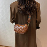 Texture Small Bag Female Autumn/winter Cross-body Bag