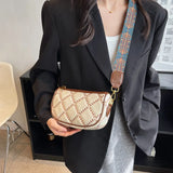 Texture Small Bag Female Autumn/winter Cross-body Bag
