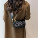 Texture Small Bag Female Autumn/winter Cross-body Bag