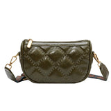 Texture Small Bag Female Autumn/winter Cross-body Bag