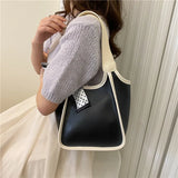 Retro Bucket Bag Women's Large Shoulder Bag Spring Capacity