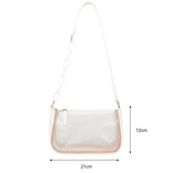 Transparent Jelly Beach Tote Bag for Women