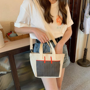 Thousand Birds Women Canvas Messenger Handbag Tote Bag Eco-Friendly