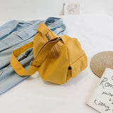 Thread Canvas Shoulder Bags Women Minimalist Couples Cross Body