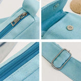 Thread Canvas Shoulder Bags Women Minimalist Couples Cross Body