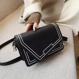 Fashion Crossbody Bag with Wide Shoulder Strap
