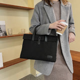 Three Colors Unisex Briefcase Computer Bag Large Capacity Handbag