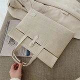 Three Colors Unisex Briefcase Computer Bag Large Capacity Handbag