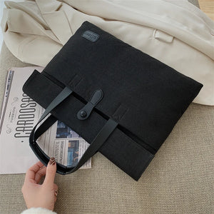 Three Colors Unisex Briefcase Computer Bag Large Capacity Handbag