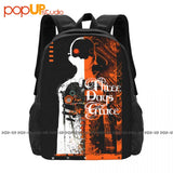 Three Days Grace Fifty Humannew Band Merch Backpack Large Capacity