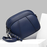 Three-layer Crossbody Bags PU Leather Messenger Bags