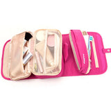 3-Piece Hanging Cosmetic Bag Travel Makeup Organizer