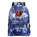Thunderdome Luminous Backpack Boys Girls School Backpack
