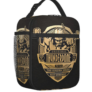 Thunderdome Music Gift Portable Lunch Box Waterproof Hardcore Gabber Thermal