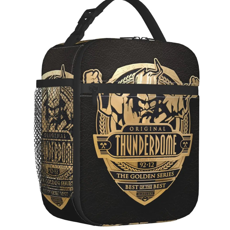 Thunderdome Music Gift Portable Lunch Box Waterproof Hardcore Gabber Thermal