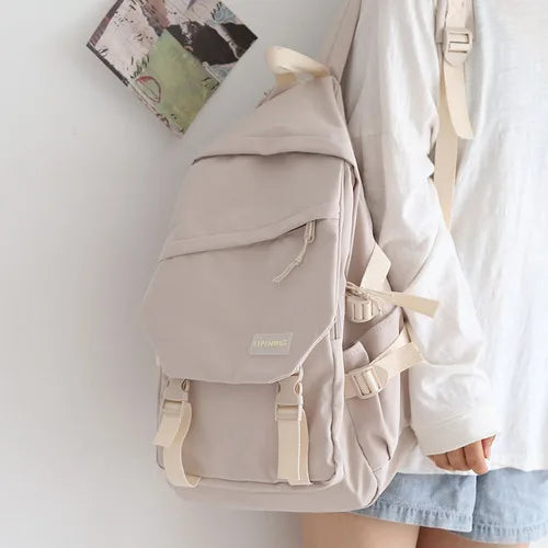 Tide Tooling Women's Backpacks for Girls Large-capacity School Bag