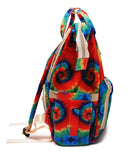 Tie Dye Diaper Bag Baby Care Nappy Bag Large Capacity Backpack
