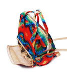 Tie Dye Diaper Bag Baby Care Nappy Bag Large Capacity Backpack