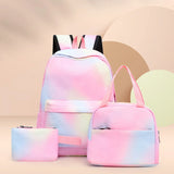 Tie Dye Ink Backpack Student Schoolbag Laptop Bookbag