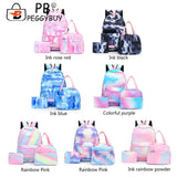 Tie Dye Ink Backpack & Lunch Tote Set