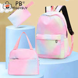 Tie Dye Ink Backpack & Lunch Tote Set