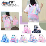 Tie Dye Ink Backpack & Lunch Tote Set